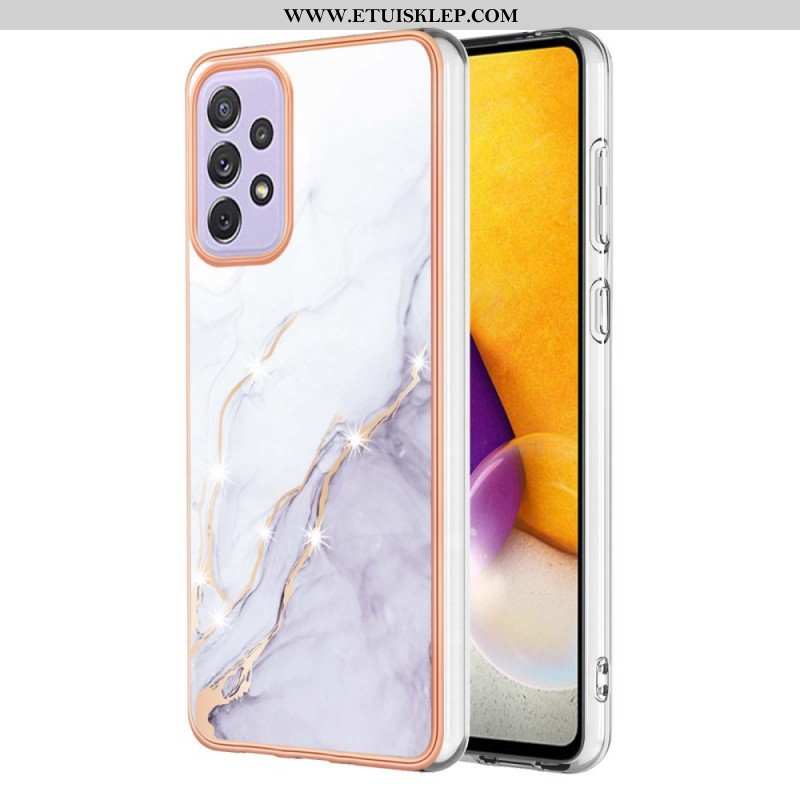 Etui do Samsung Galaxy A13 Silikonowy Elastyczny Marmur